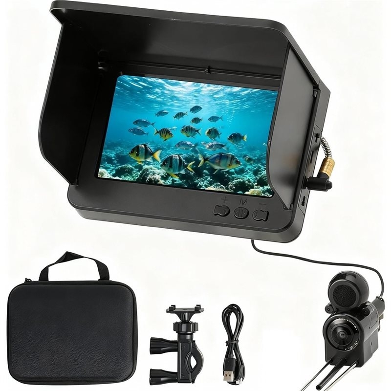 Fish Finder Portable - AA90-US Plug Underwater Fishing Finder Camera:220°