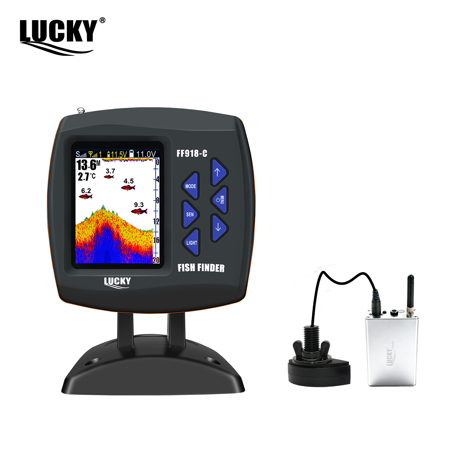 Fish Finder Gps - Lucky FF918 Wireless Remote Control Boat