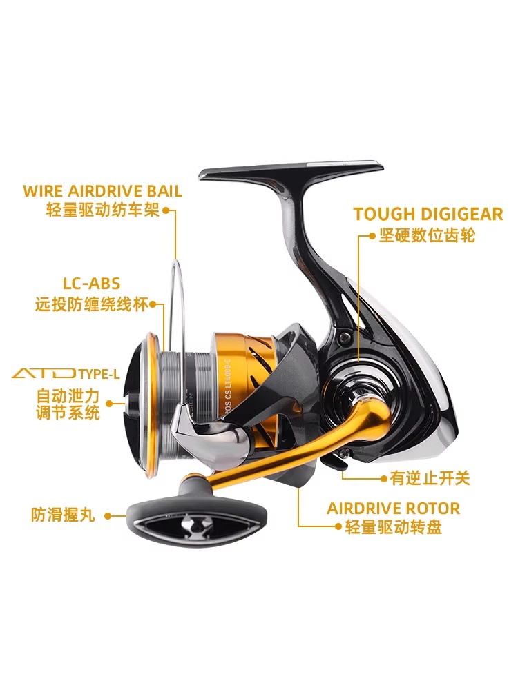 24 DAIWA REVROS CS LT Spinning - Kastking Reel Zephyr 评论和价格