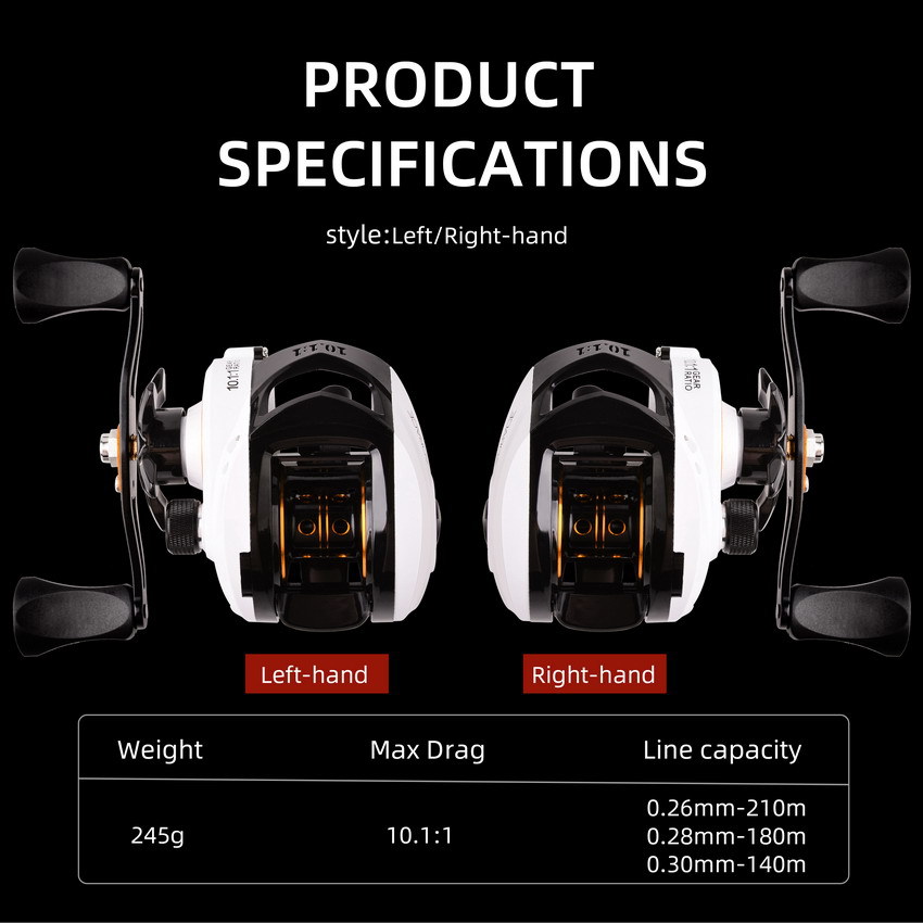 Baitcasting Reel Fishing Reel  - Kastking Reel Zephyr 评论和价格