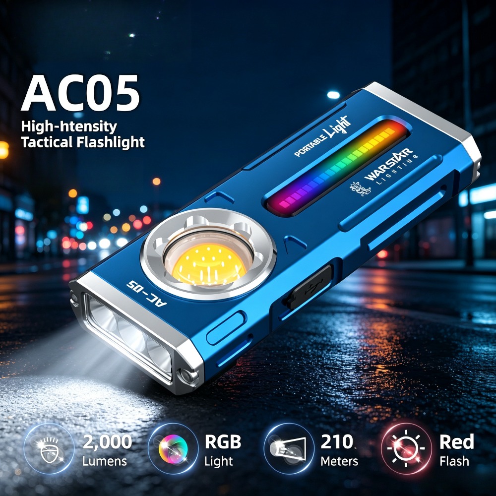 AC05 Portable Flashlight High  - Fishing Light 评论和价格