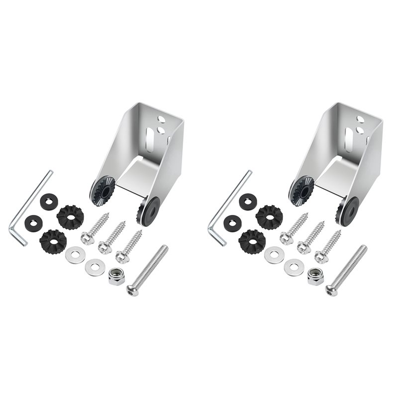 2pcs Heavy-Duty Metal Transduc - Fish Finder Mount 评论和价格