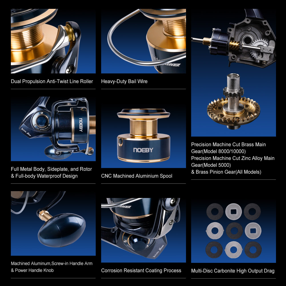 Noeby Infinite Power Spinning  - Shimano Reel Stradic 评论和价格