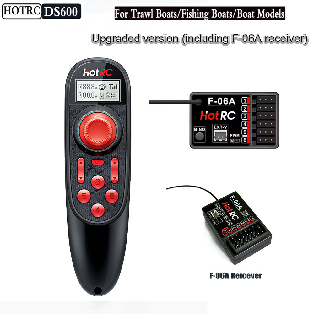 HOTRC DS600 Wireless Remote Co - Fish Finder Battery 评论和价格