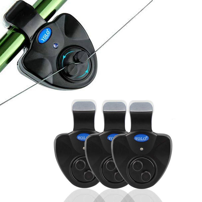 Fishing Rod Bite Alarm LED Ind - Bite Alarm 评论和价格