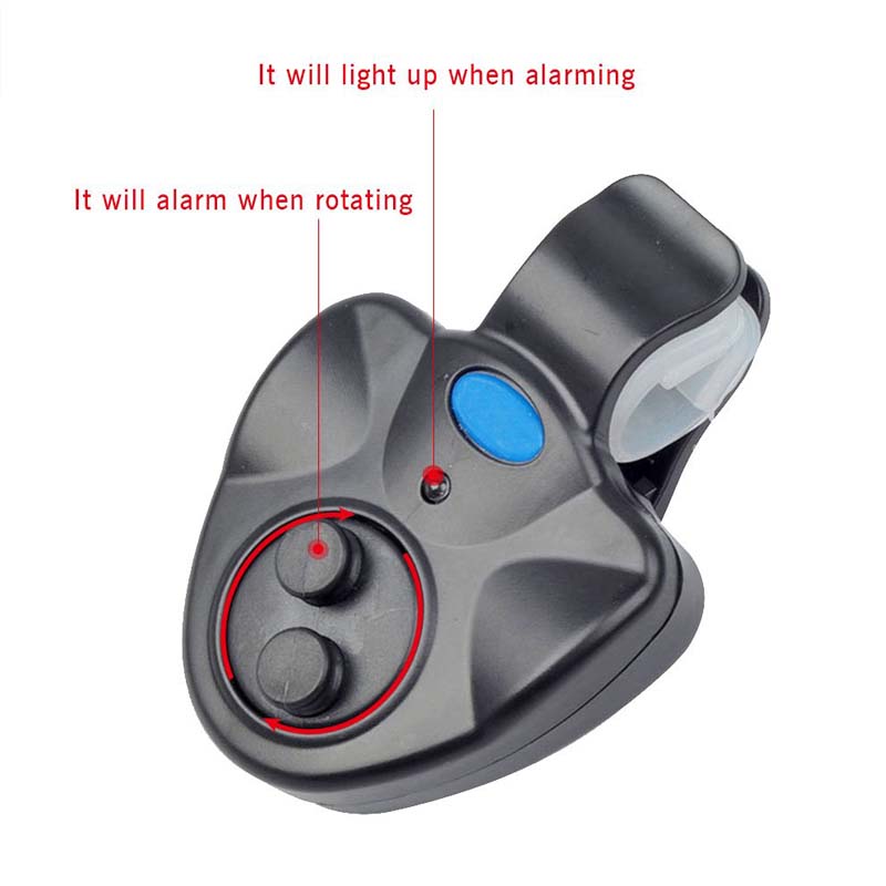 Fishing Rod Bite Alarm LED Ind - Bite Alarm 评论和价格
