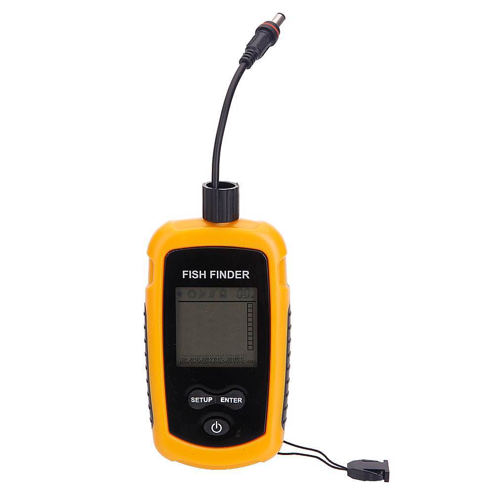 Alarm 100M Portable Sonar Fish - Fish Finder Transducer 评论和价格