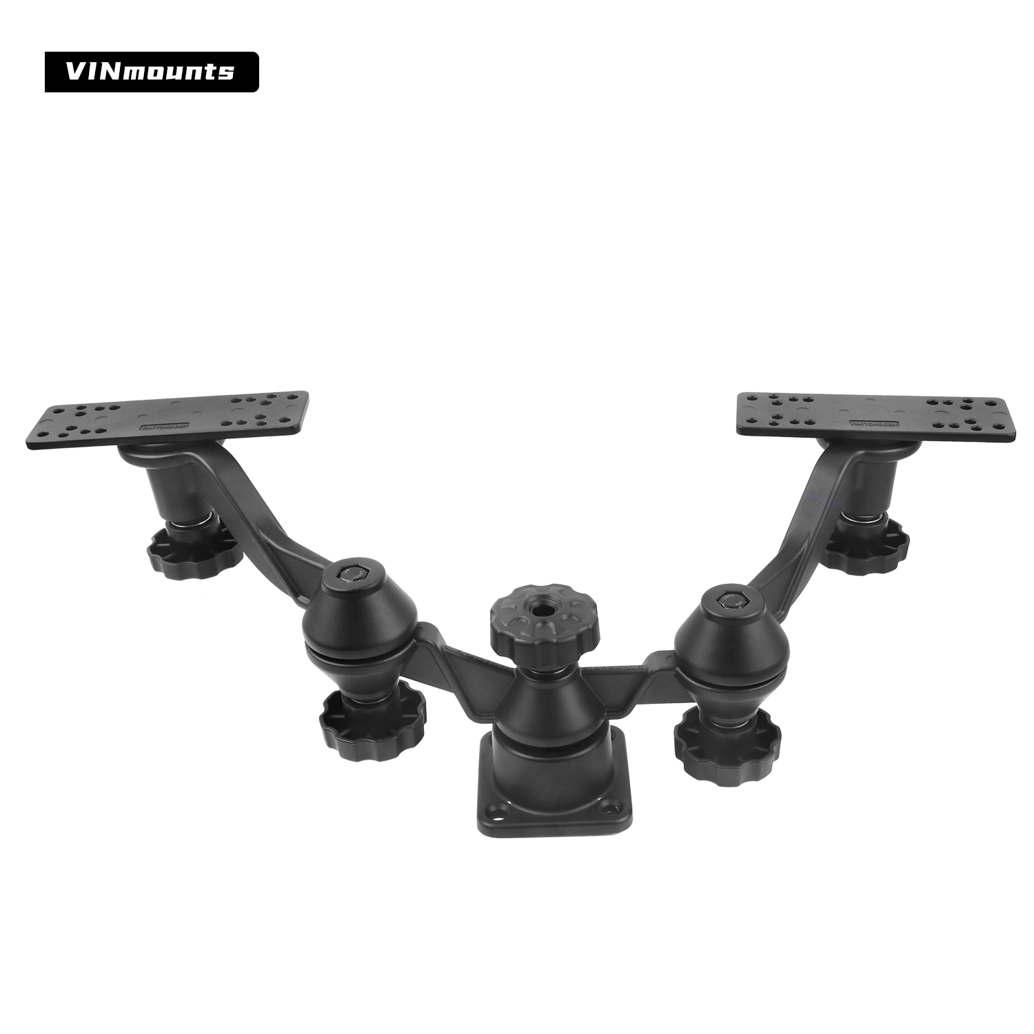 Horizontal boom dual-arm fishf - Fish Finder 评论和价格